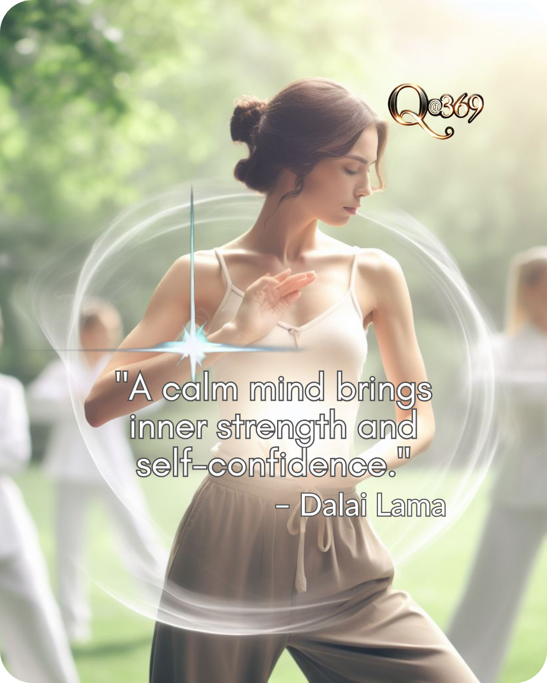 A calm mind - Quantum Alchemist 369™ Transform Your Life: Powerful Ancient Exercises for Modern Serenity