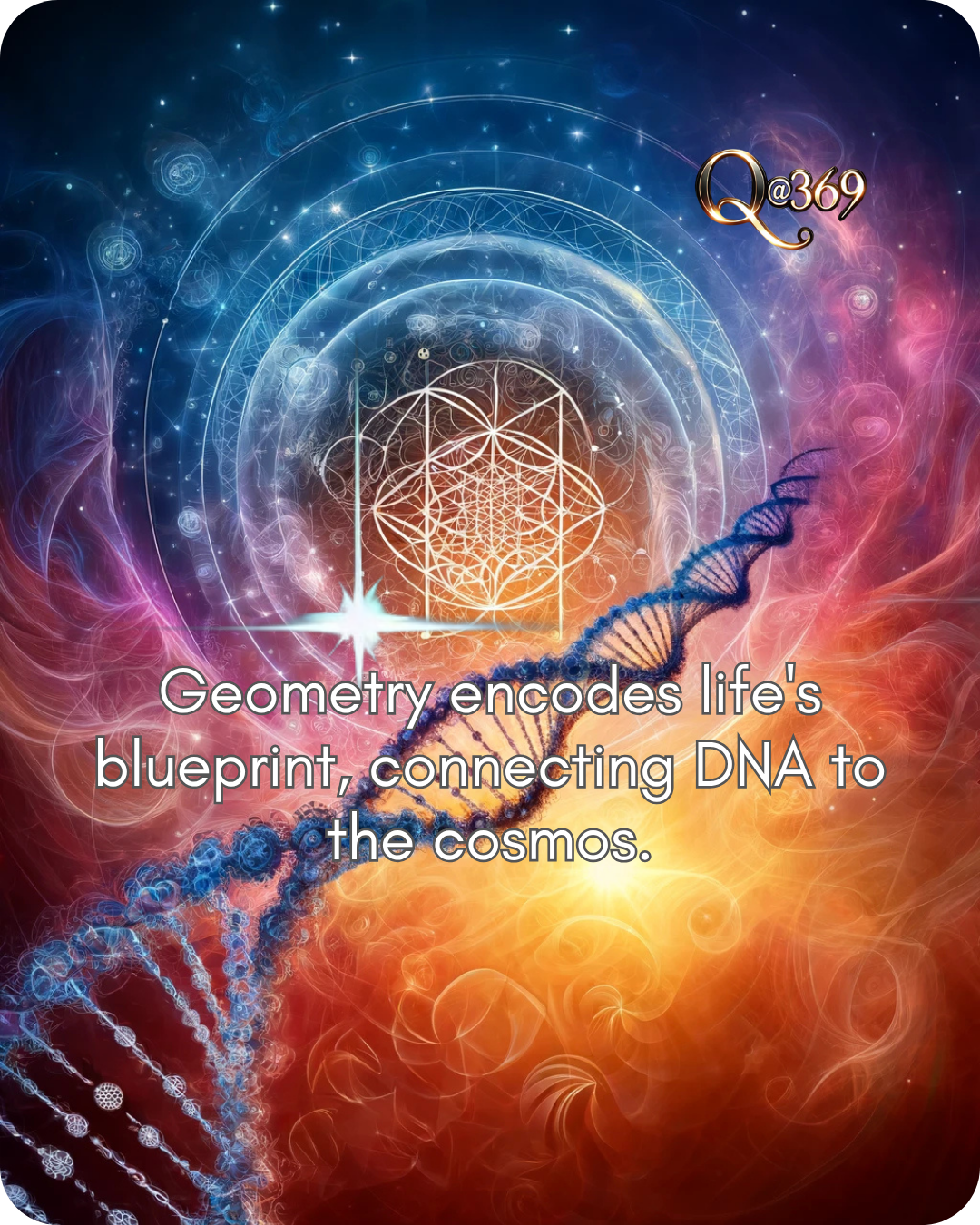 Is the Universe's Sacred Geometry Encoded in Our Amazing DNA?