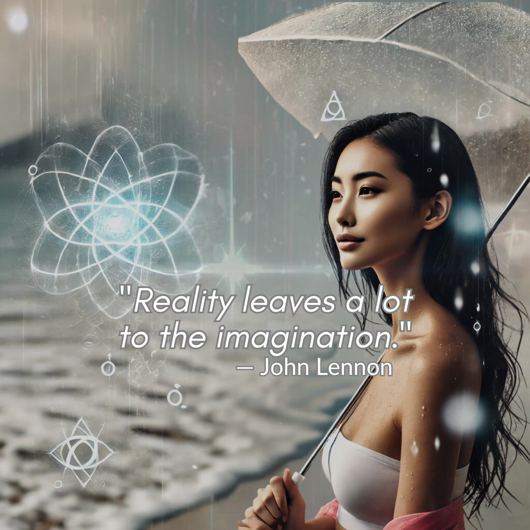 Reality leaves a lot to the imagination 1 - Quantum Alchemist 369™ Transform Your Life: The Revolutionary Approach of Quantum Alchemy