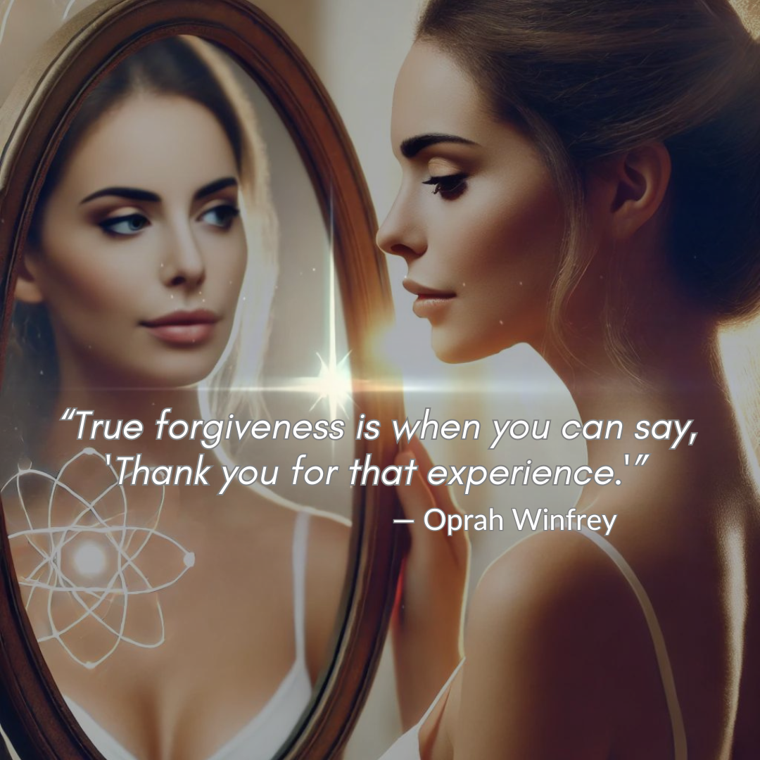 True forgiveness is when you can say Thank you for that experience - Quantum Alchemist 369™ Unlock the Healing Power of Forgiveness: Transform Your Life