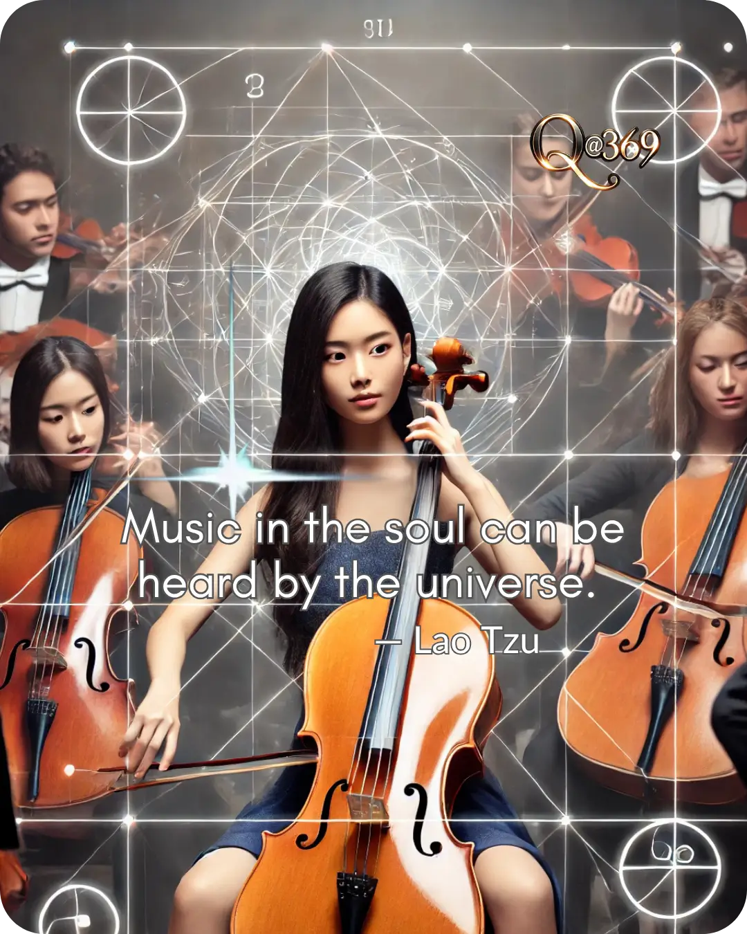 Music in the soul - Quantum Alchemist 369™ The Golden Ratio’s Magic: Elevating Music to New Heights!