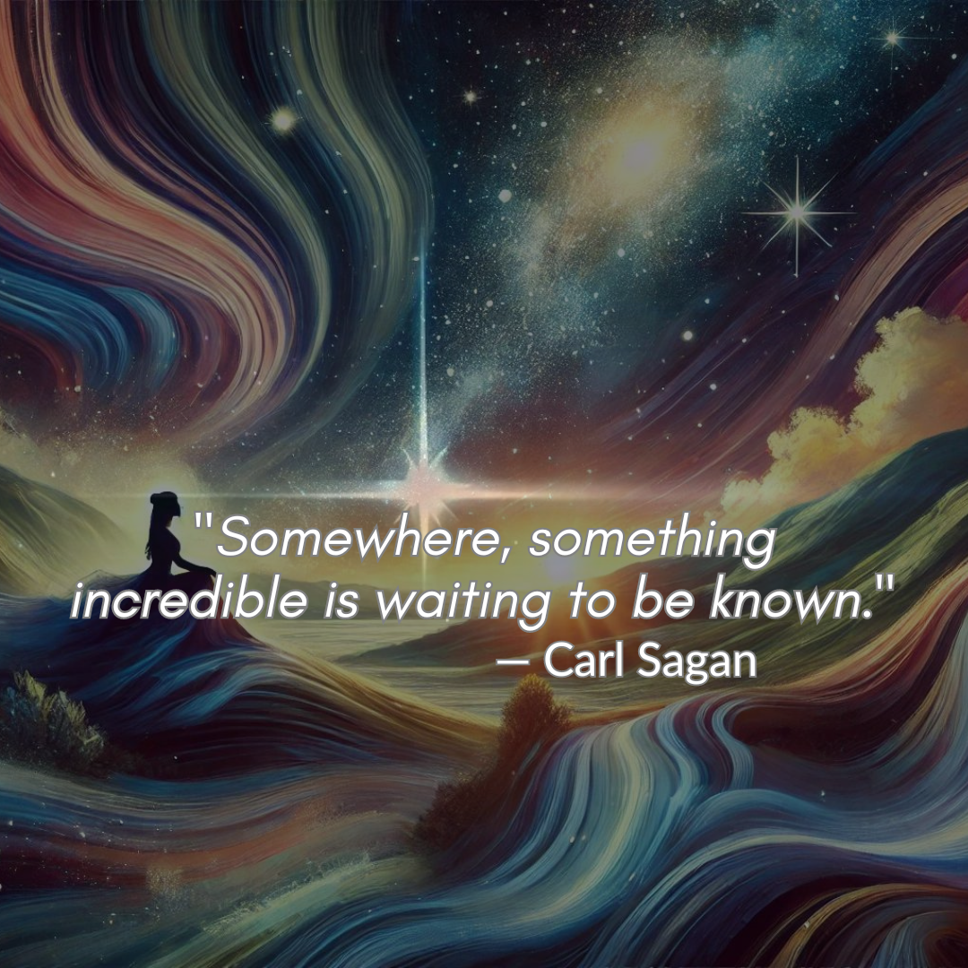 Somewhere something incredible is waiting to be known 1 - Quantum Alchemist 369™ Epic Discoveries: The Enthralling World of Other Dimensional Theories