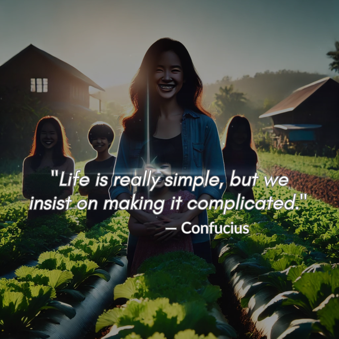 Life is really simple but we insist on making it complicated - Quantum Alchemist 369™ Less is More with Quantum Alchemy: Simplicity's Hidden Power