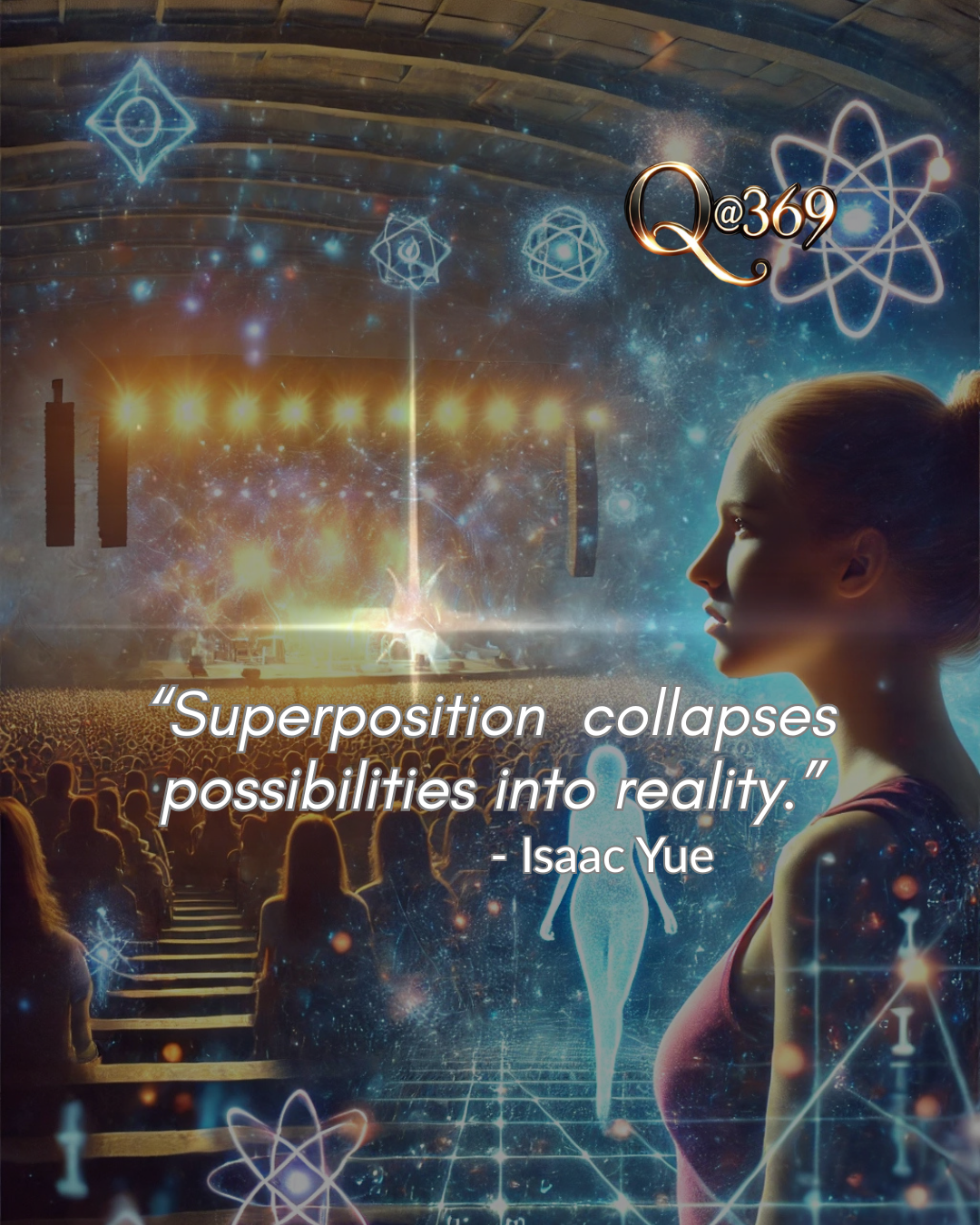 Superposition Stadium: Seize Quantum Energy for Fearless Joy
