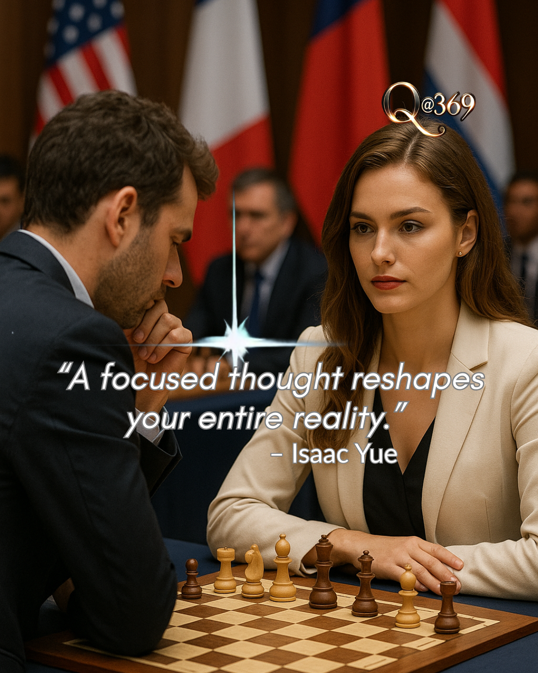 A focused thought reshapes your entire reality - Quantum Alchemist 369™ The Energy Behind Every Thought You Think