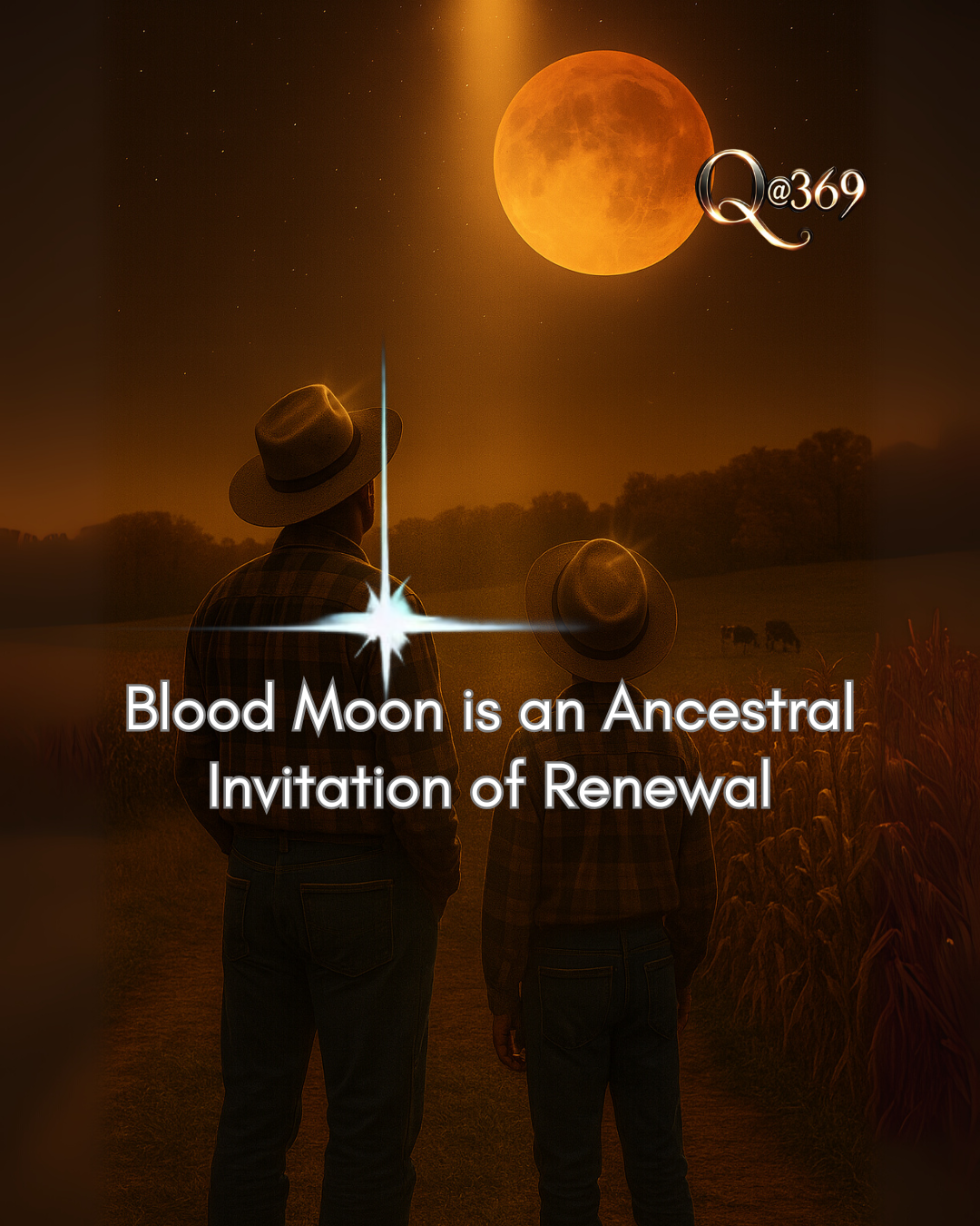 Blood Moon is more than spectacle It is an invitation - Quantum Alchemist 369™ Blood Moon: The Ancestral Secret Lessons of Life Shadows