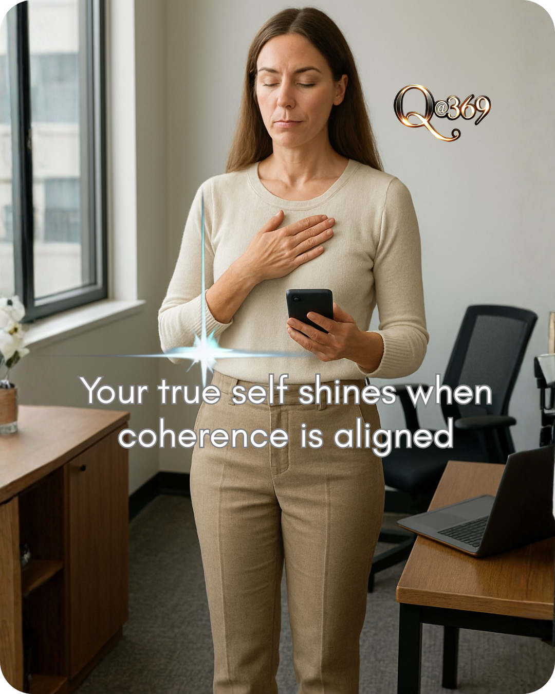 Your true self shines when coherence is aligned 1 - Quantum Alchemist 369™ Coherence Alignment to Unlock Your True Persona Mindset