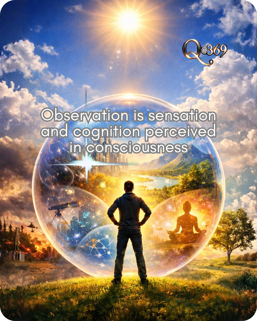 Using Quantumarian Thought to Observe Your Reality Bubble