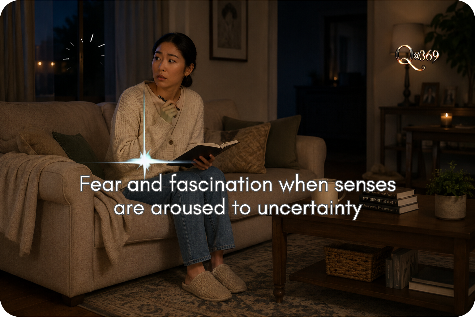 Fear and fascination when senses are aroused to uncertainty - Quantum Alchemist 369™ Poltergeist Stories: More Than Our Imagination?