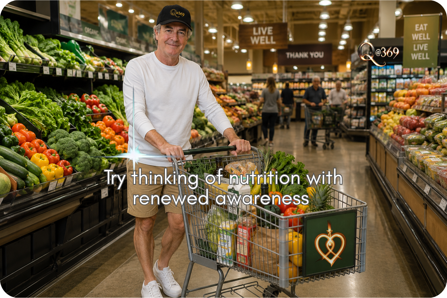 Quantum Chef Grocery Shopping For Health And Energy