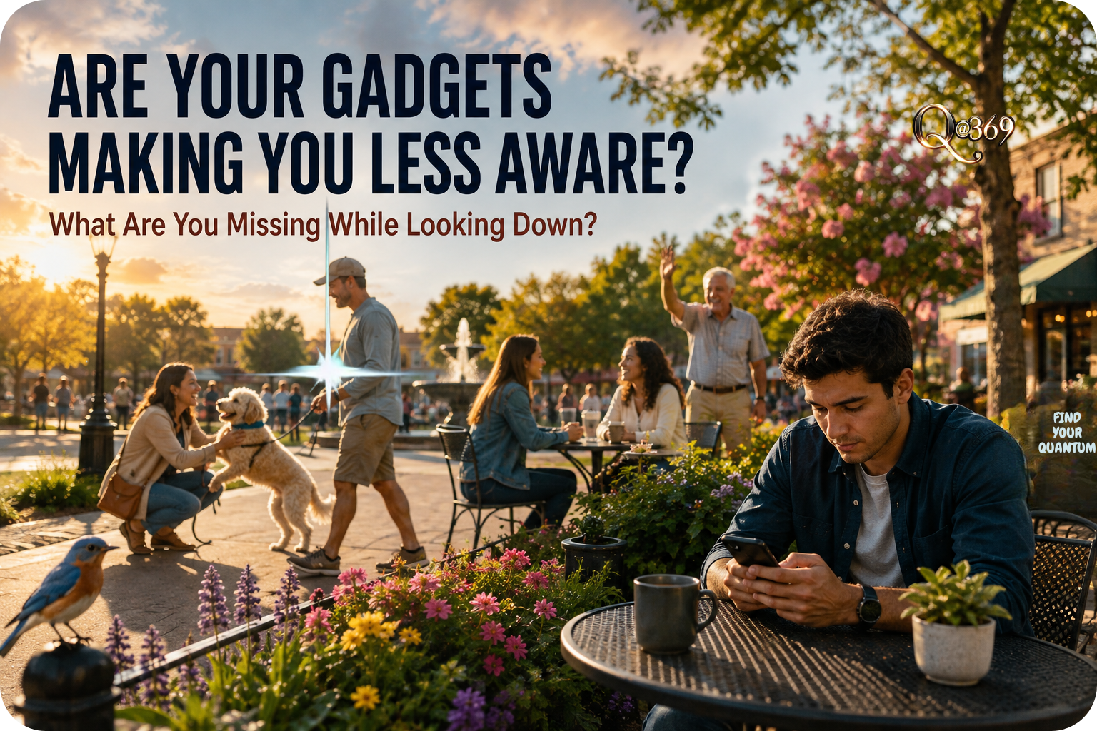 Are Gadgets Robbing Your Precious Awareness of Life Opportunities?