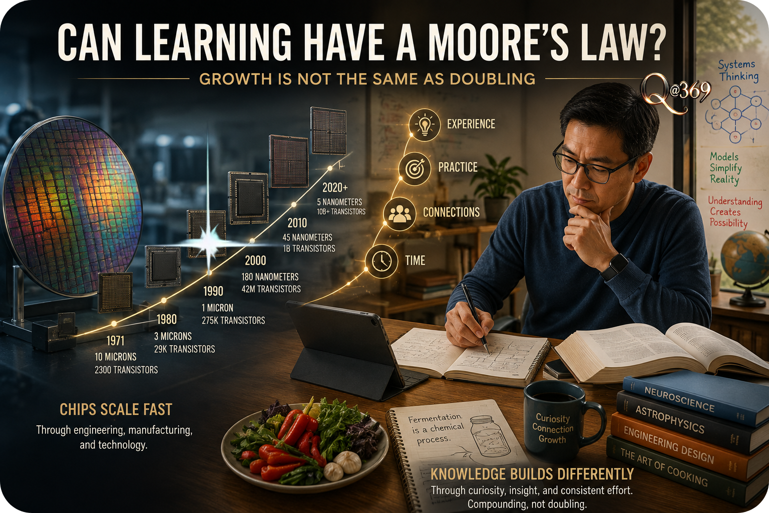 Does Your Ability To Learn Have A Moore's Law?