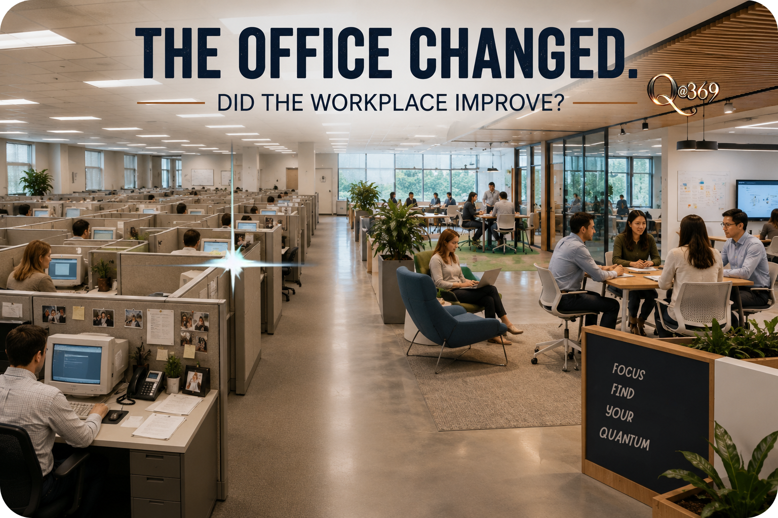 Office Cube A - Quantum Alchemist 369™ Whatever Happened To The Office Cube Farm?