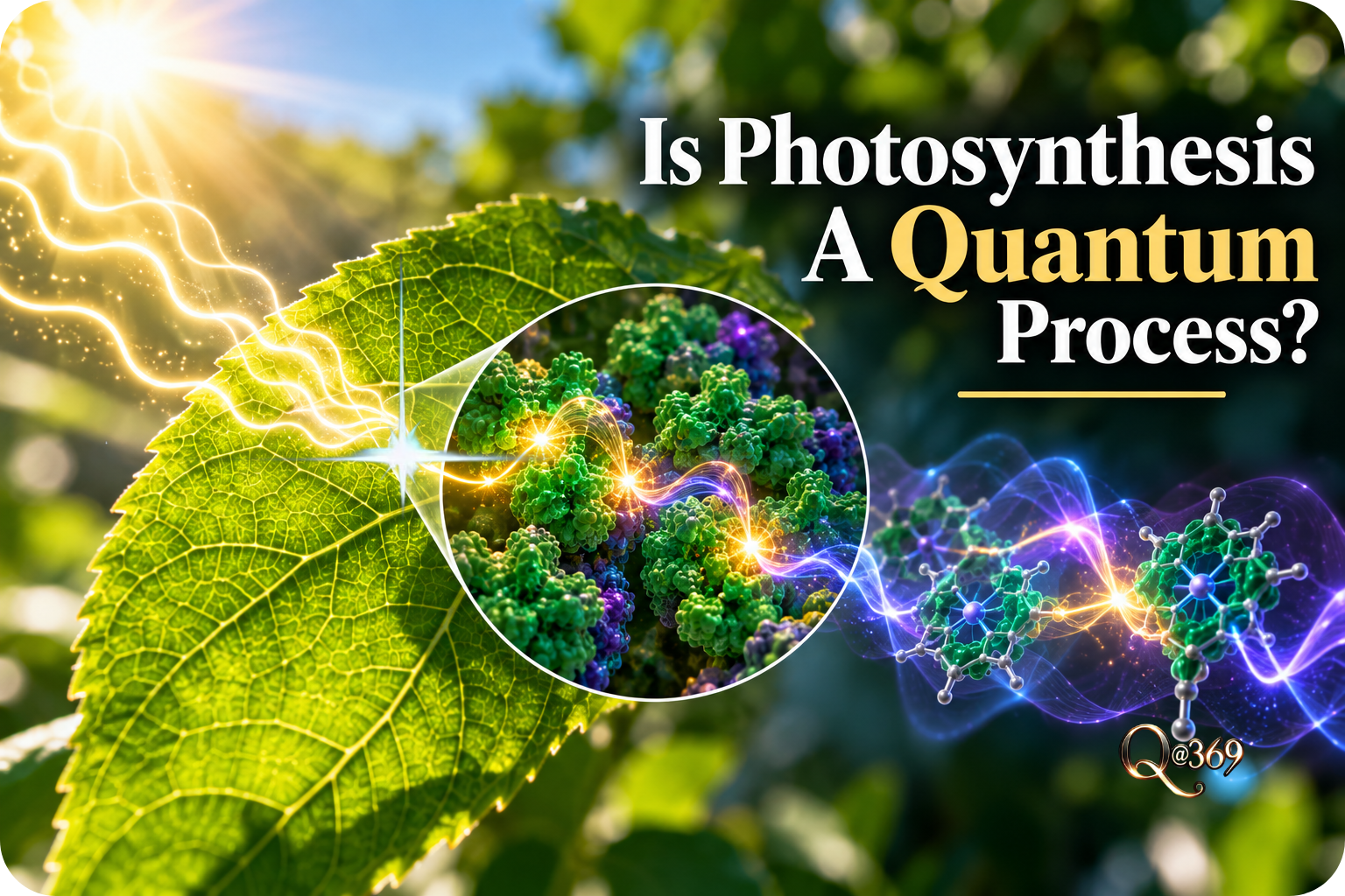 Is Photosynthesis A Quantum Process?