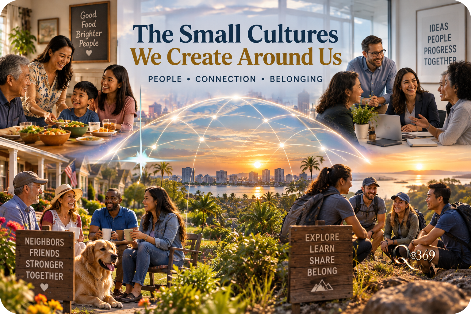 Smalll Cultures A - Quantum Alchemist 369™ The Small Cultures We Create Around Us