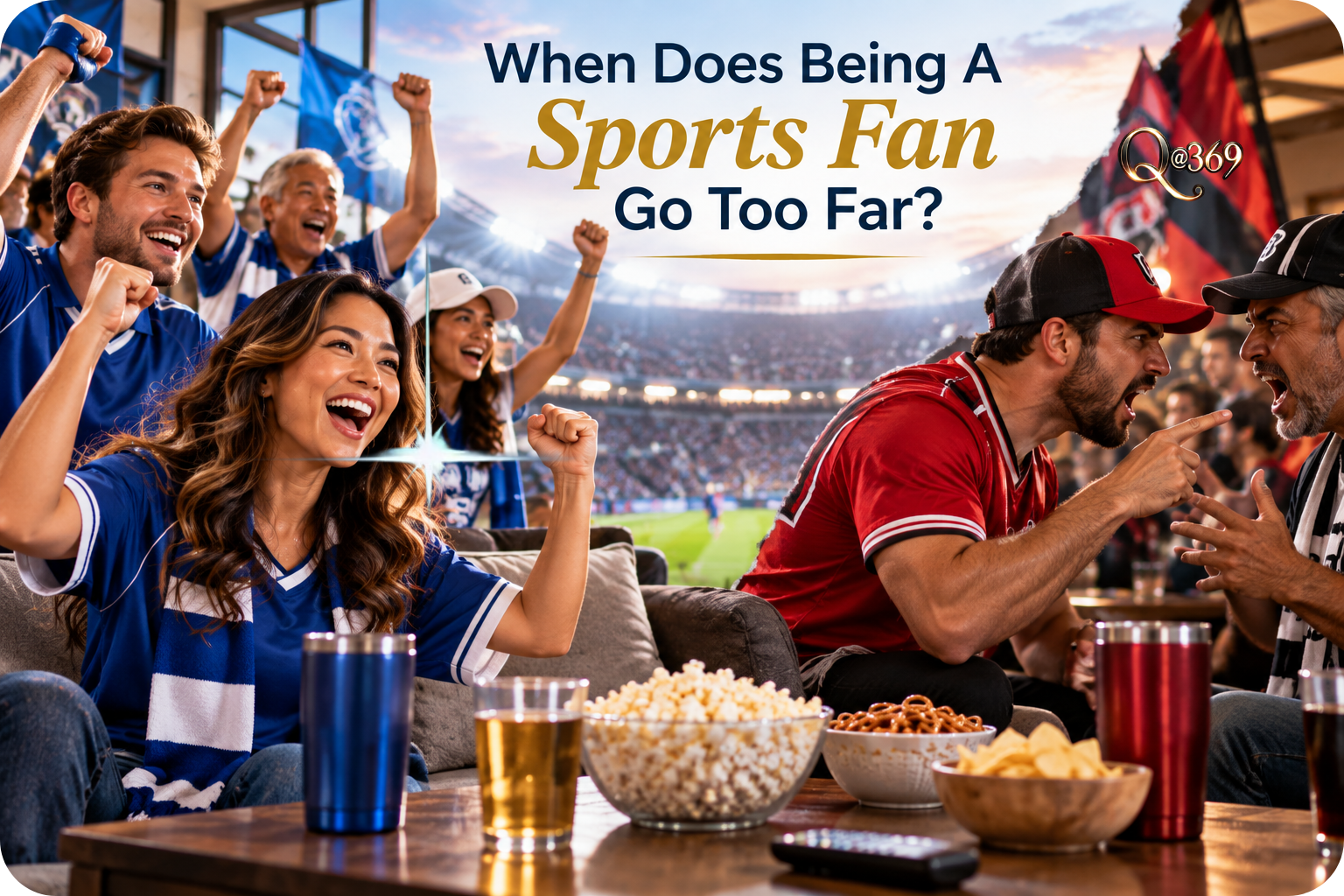 When Does Being A Sports Fan Go Too Far?