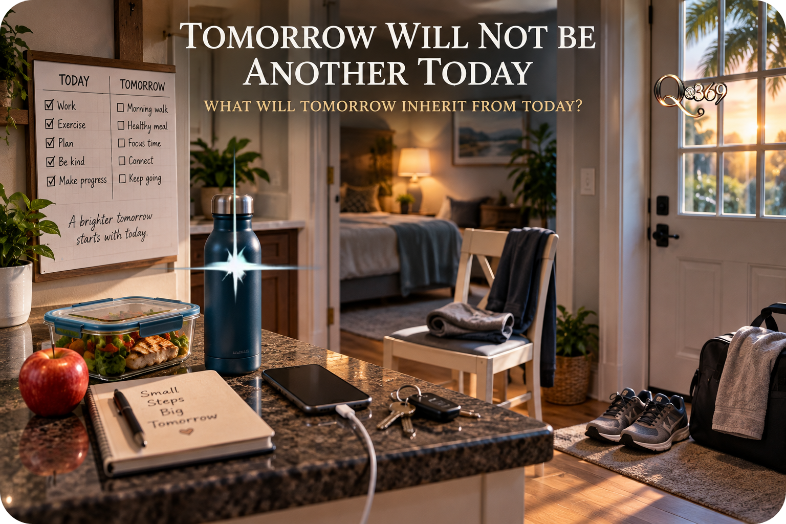 You Can Give Tomorrow A Better Starting Point