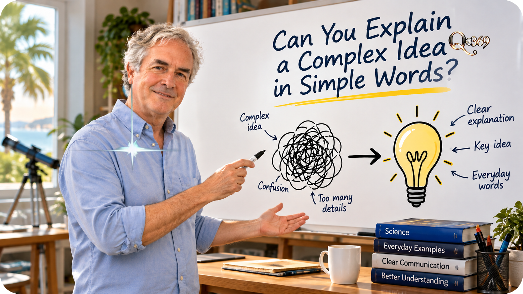 EXolain A - Quantum Alchemist 369™ Can You Explain A Complex Idea In Simple Words?