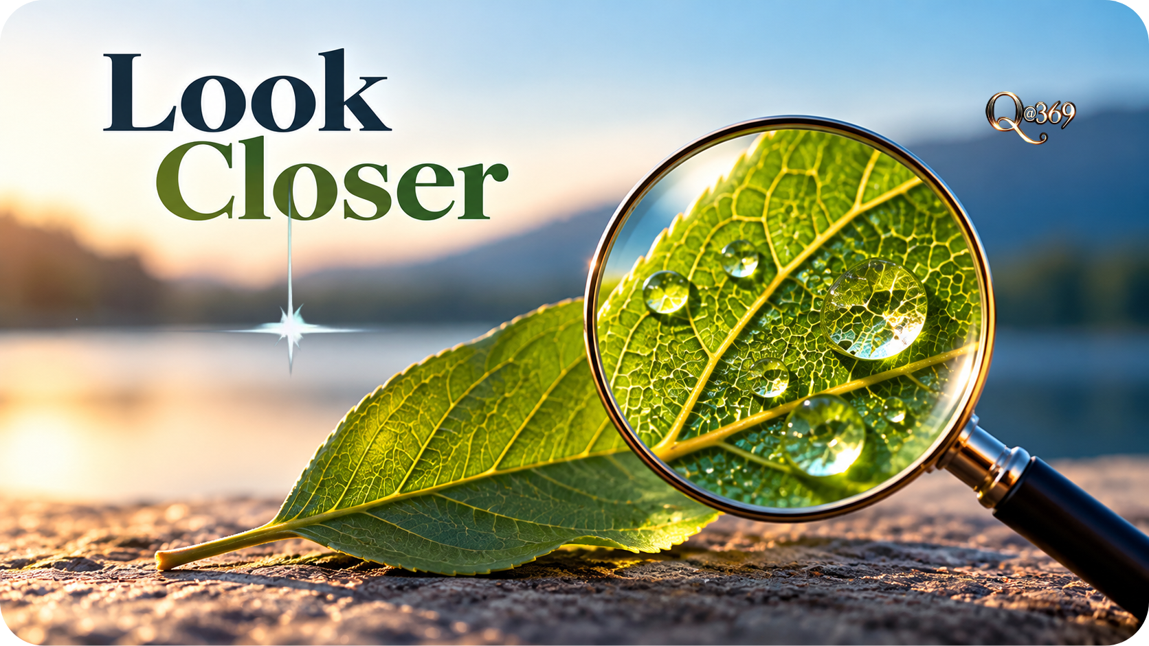 Look Closer A - Quantum Alchemist 369™ What Changes When You Look A Little Closer?
