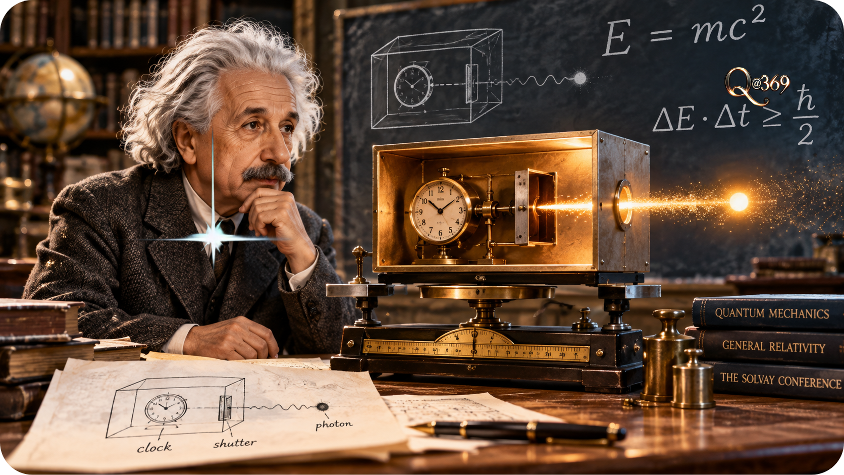 Einstein's Photon Box: Can You Outsmart Quantum Uncertainty?