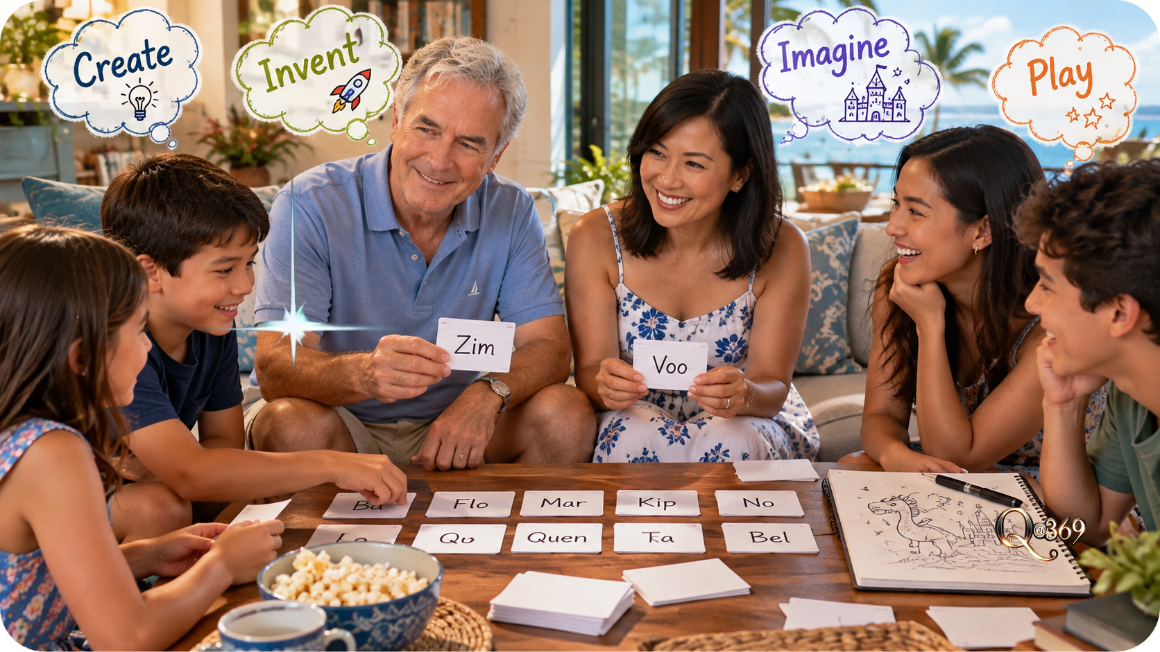 Can Twelve Syllables Spark Unlimited Imagination?